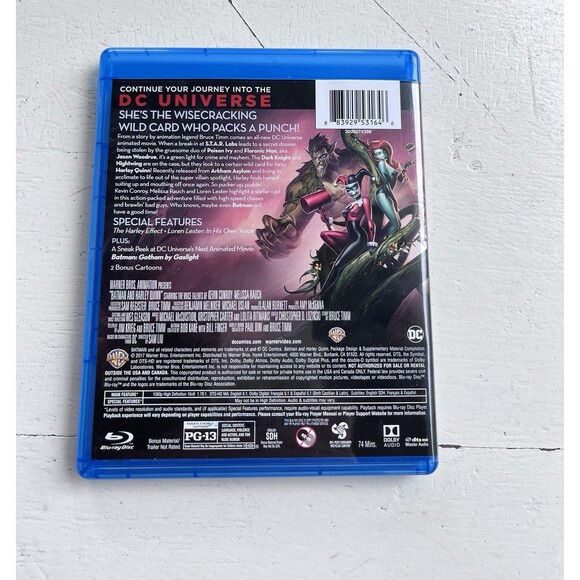 DC Universe Batman and Harley Quinn Blu-ray DVD Digital - Picture 7 of 7